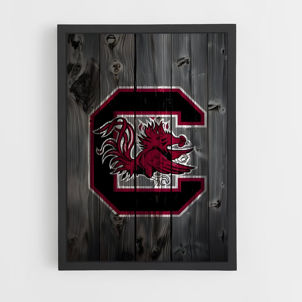 Poster Gamecock Country – affiche Baseball (vue 2)